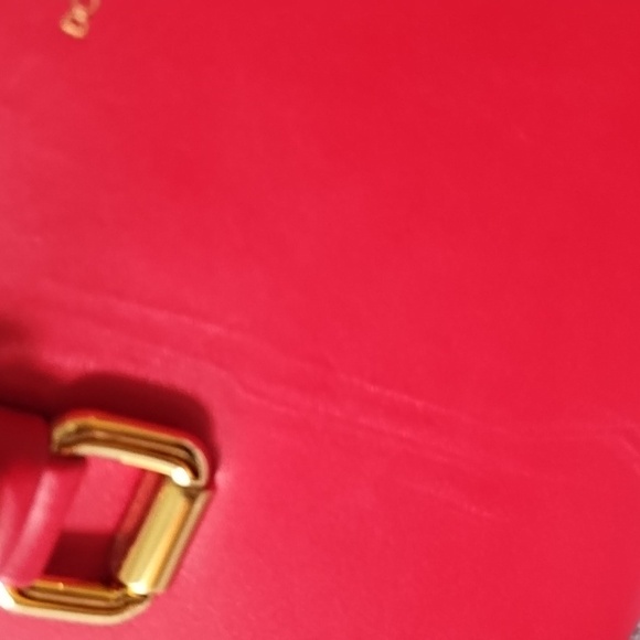 DOLCE & GABBANA RED LEATHER MINI TOTE WITH MIRROR - Picture 14 of 15